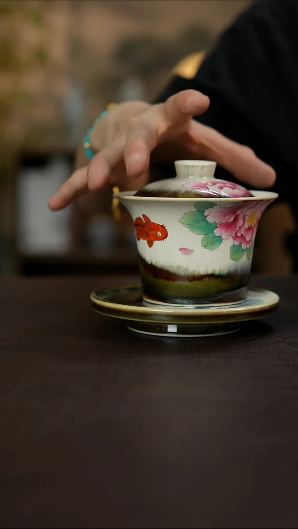 杯景德镇陶瓷杯碗柴烧多人