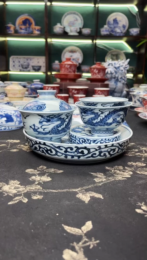 陶瓷景德镇龙御陶瓷高温陶瓷茶具