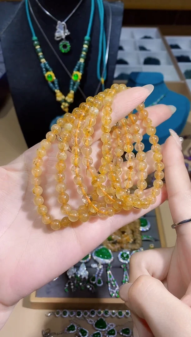 【闪购商品】水晶手串未镶嵌多样性发其一【38】