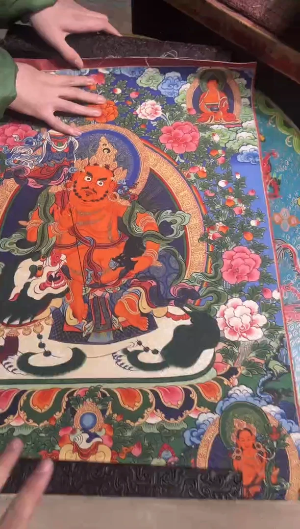 卷轴画东东唐卡tk16