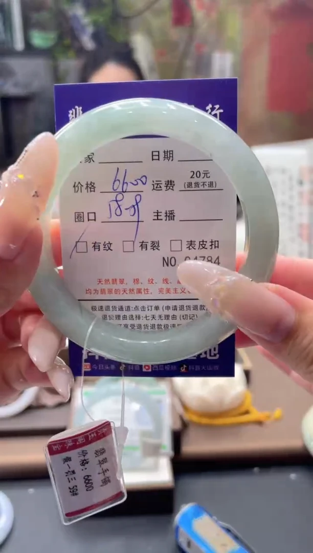 未镶嵌手镯翡翠4784****