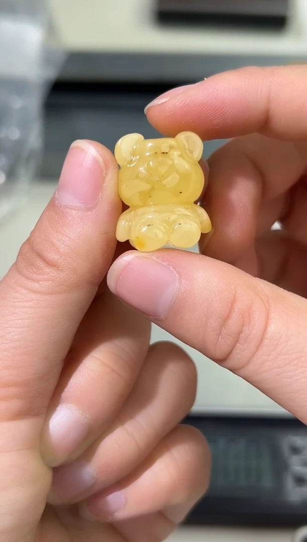 裸石琥珀未镶嵌琥珀蜜蜡吊坠