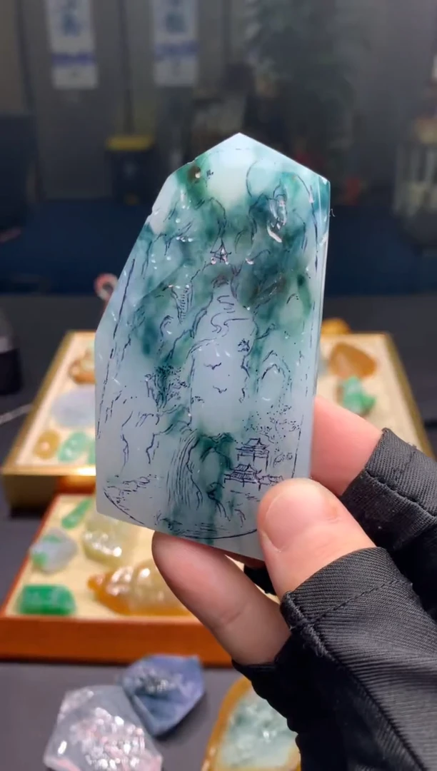 未镶嵌定制翡翠天然翡翠裸石（包工）