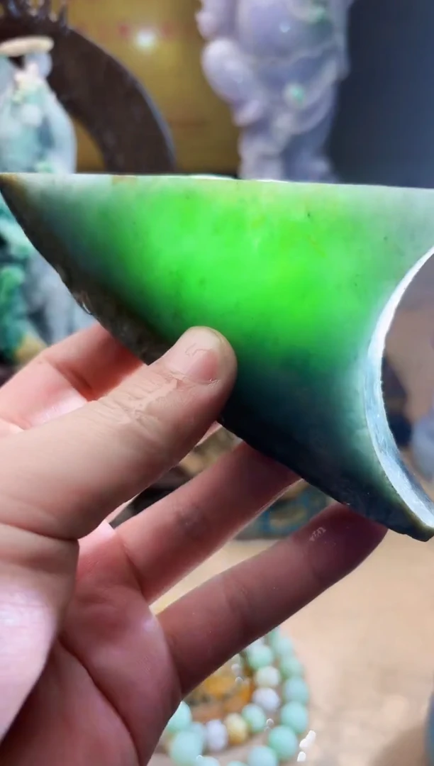 未镶嵌挂件翡翠A货张优9296