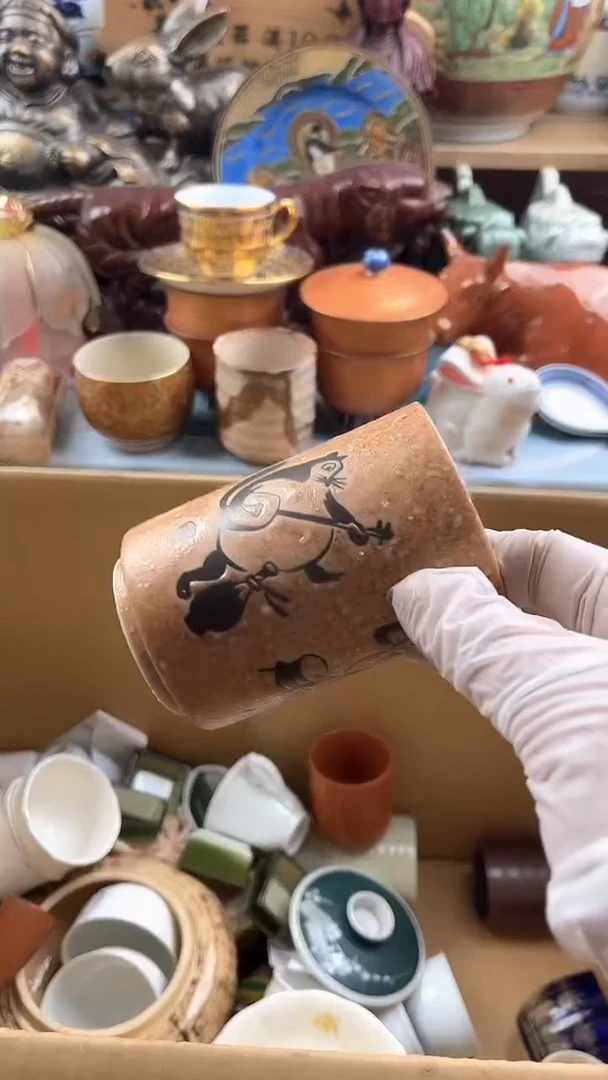 瓷片延****楼英歌瓷器满19.9包邮