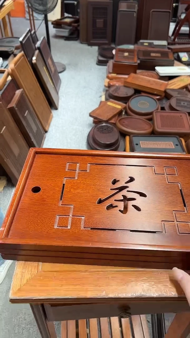 福利一整块花梨木长40CM*宽24CM茶盘