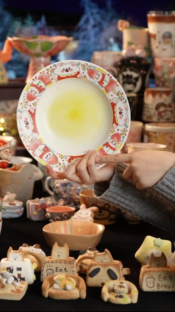 其他陶景德镇釉下彩手绘设计师款陶瓷