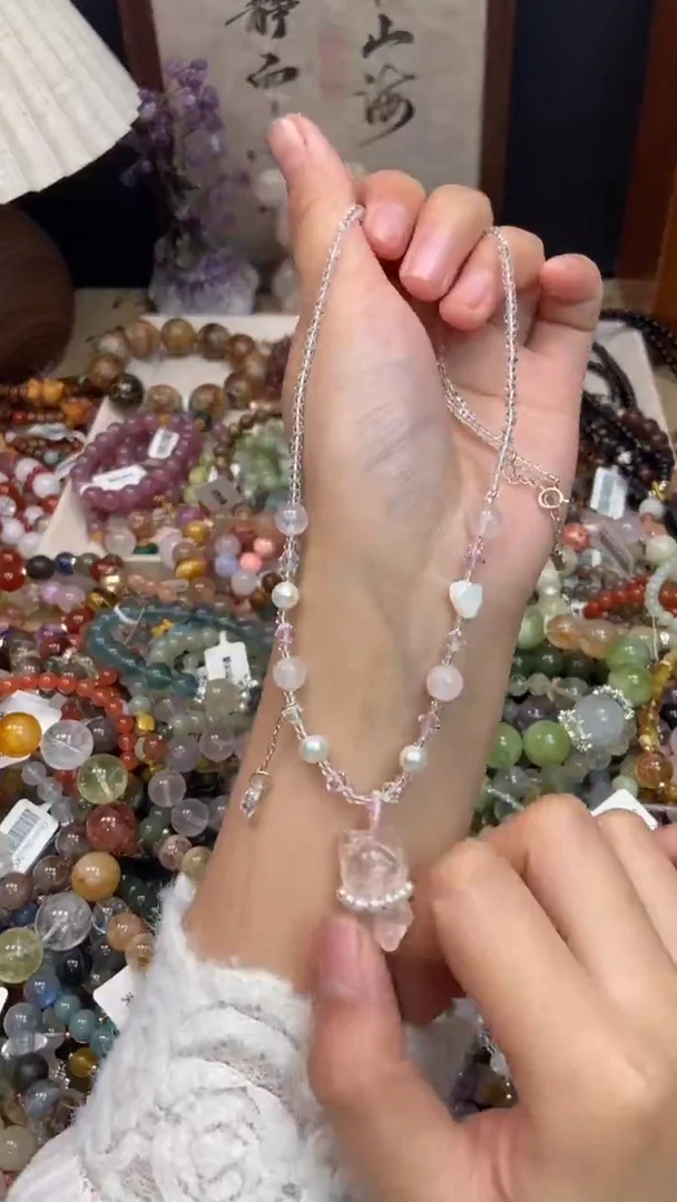 颈饰银S925镶嵌水晶511