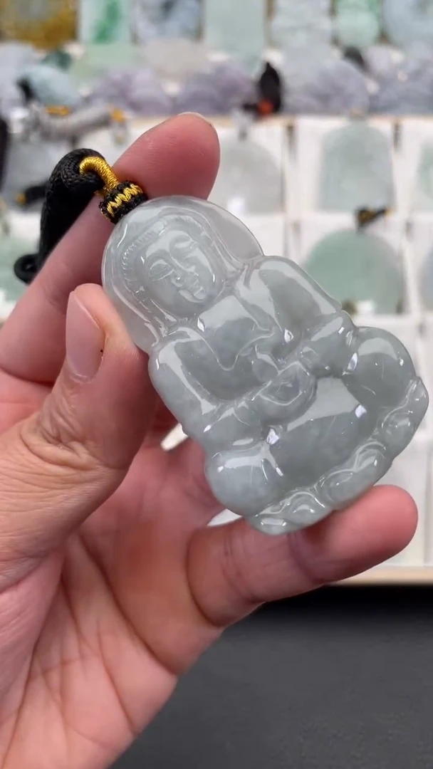 颈饰未镶嵌翡翠天然缅甸翡翠A货171