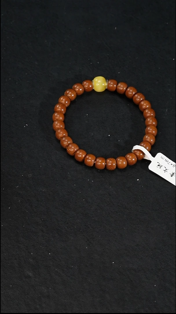 手串紫金鼠纯实心精工精配8*7mm