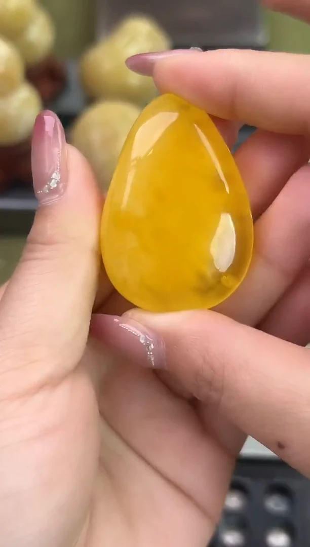 裸石琥珀未镶嵌天然琥珀蜜蜡吊坠
