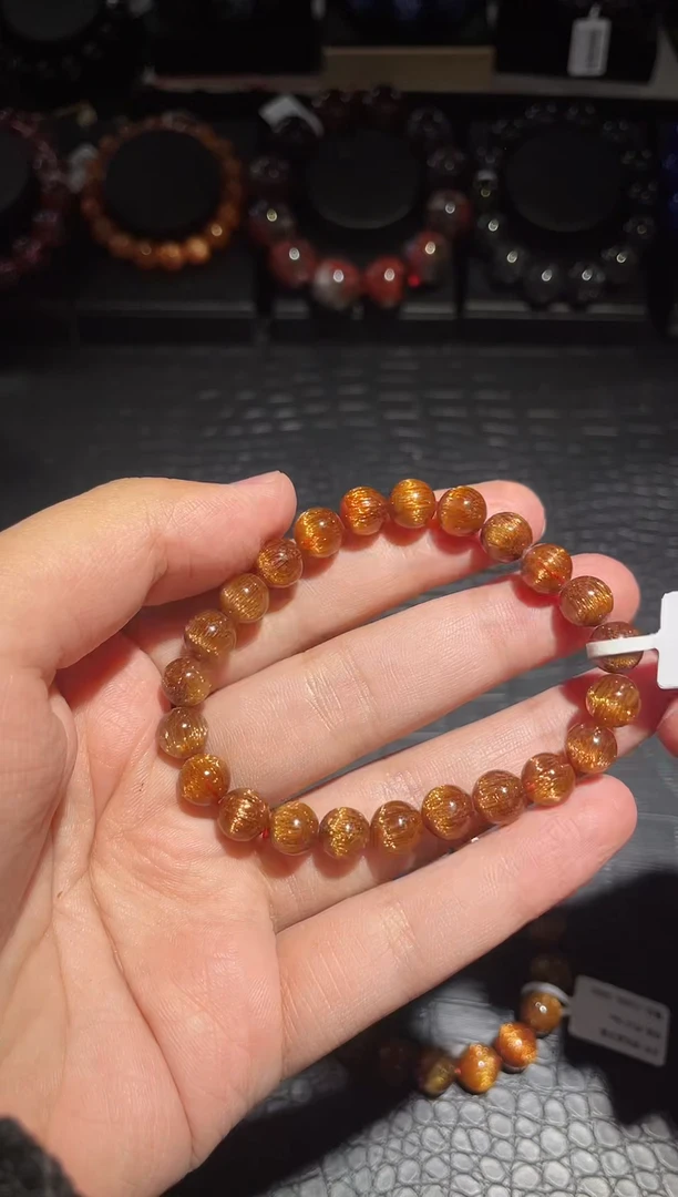 【闪购商品】水晶手链未镶嵌发晶单圈A8（多样性发其一）