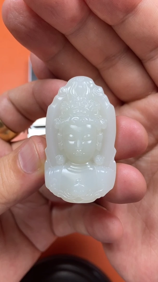 颈饰未镶嵌和田玉与****方1