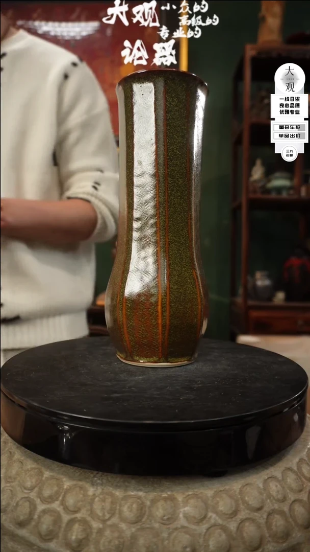 【闪购商品】瓷片大观论器花瓶