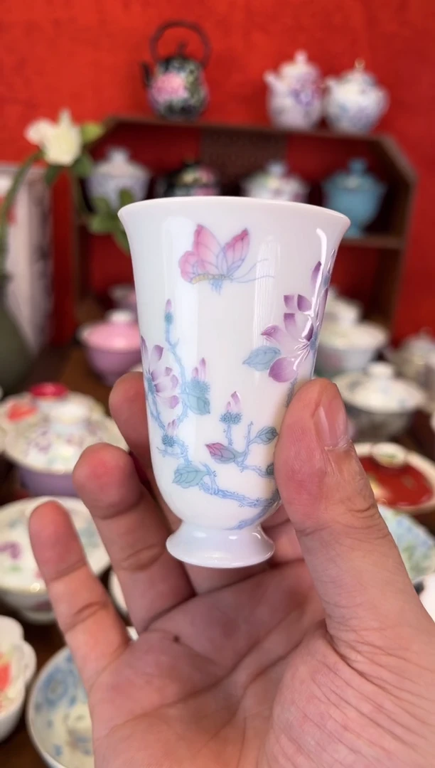 景德镇纯手绘陶瓷茶具
