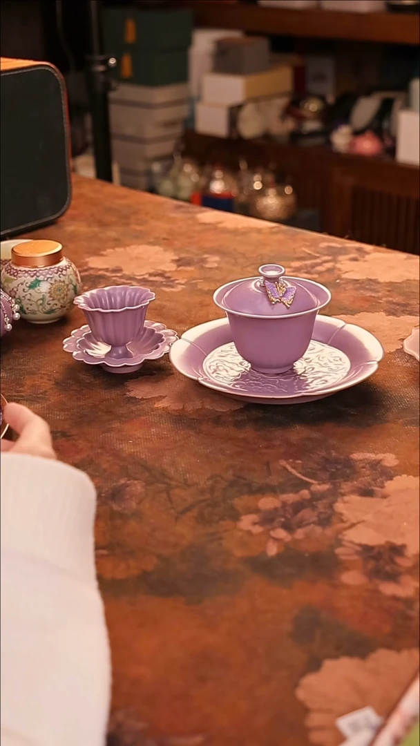 【闪购商品】陶瓷茶具（无礼盒无茶盘）@@A11133