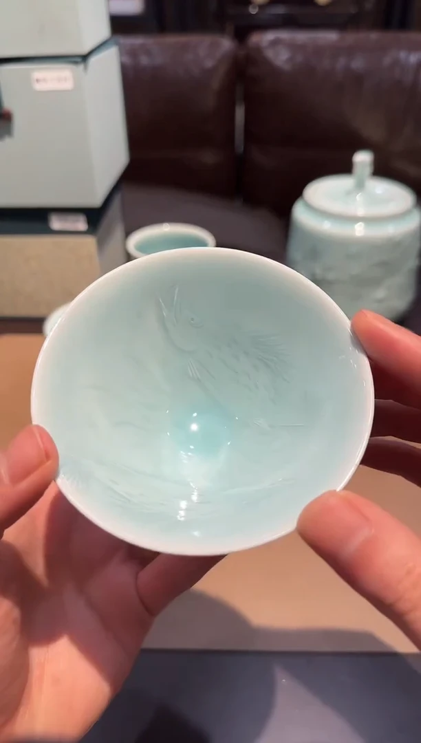 金***子47卢湛鳜鱼斗笠杯