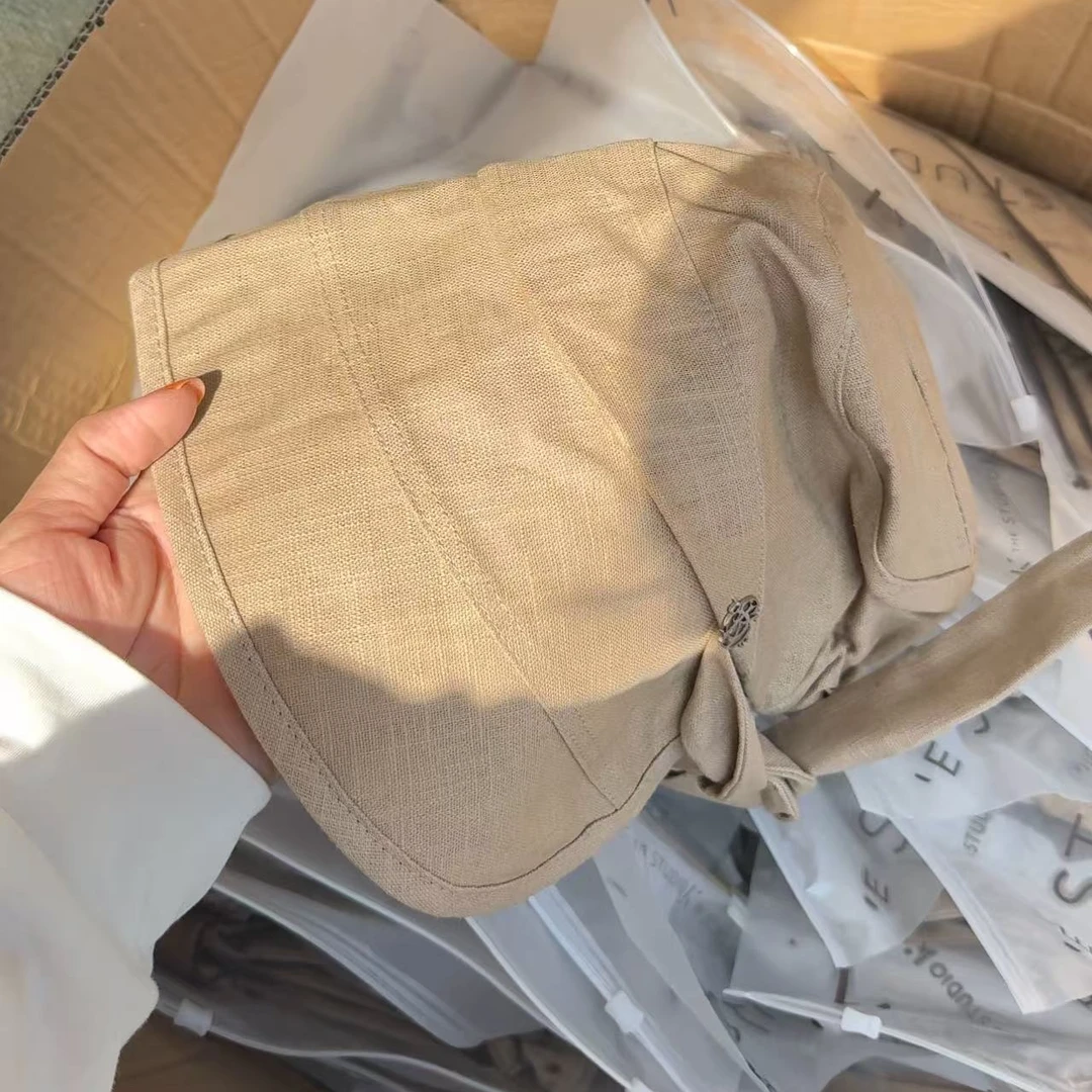 7月14号卡其遮阳帽 帽围26CM NO.退NO.换