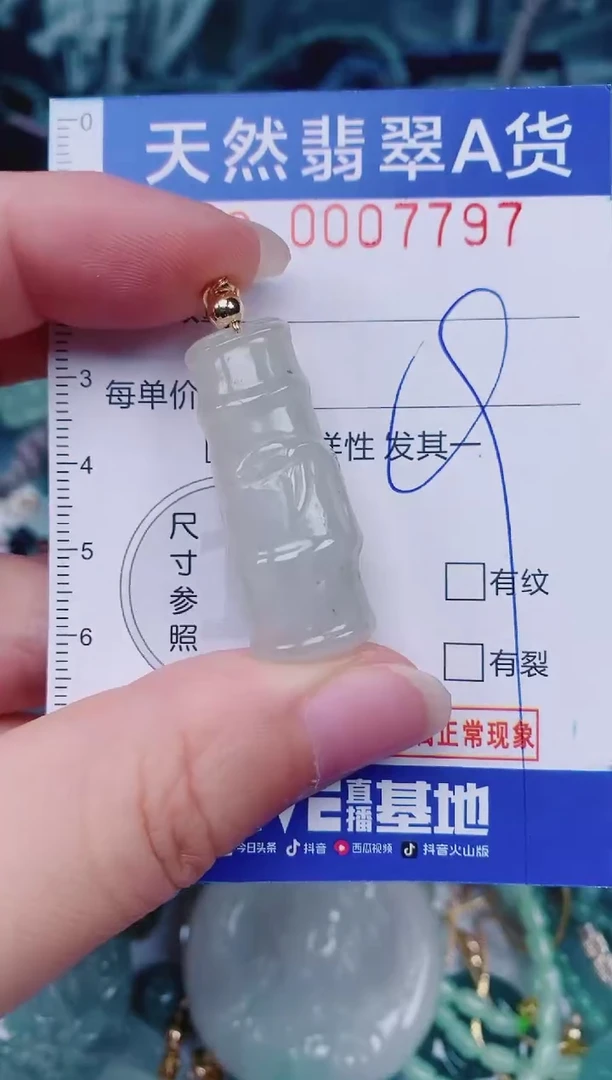 颈饰未镶嵌翡翠00007797