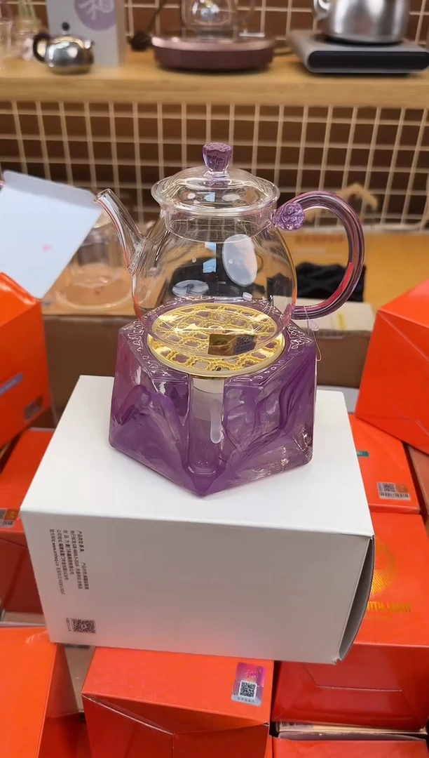 @@禾器晶彩清莲壶紫