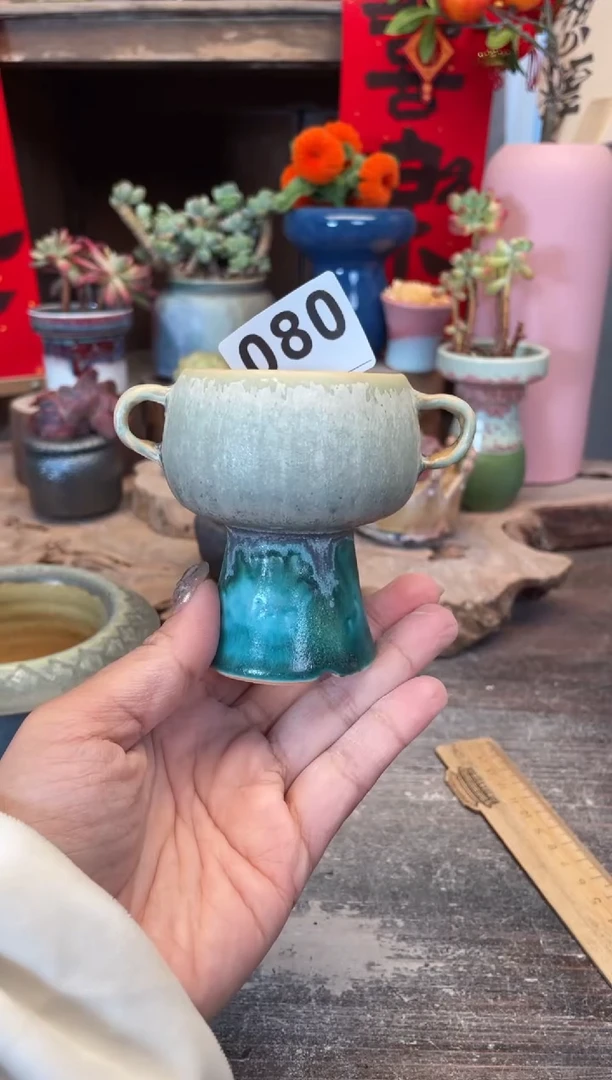 【闪购商品】摆件080知木小芳花盆