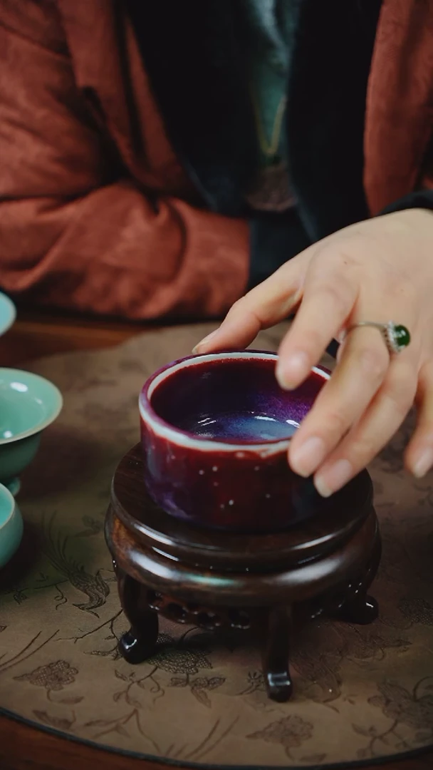 【闪购商品】杯115钧瓷纯手工茶杯