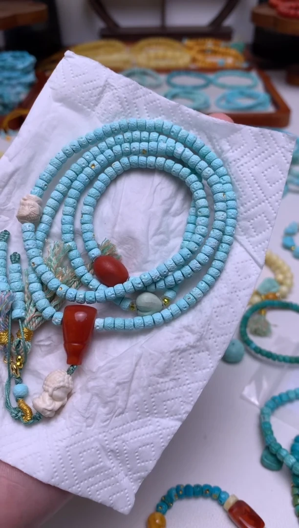 未镶嵌绿松石手链闪购13