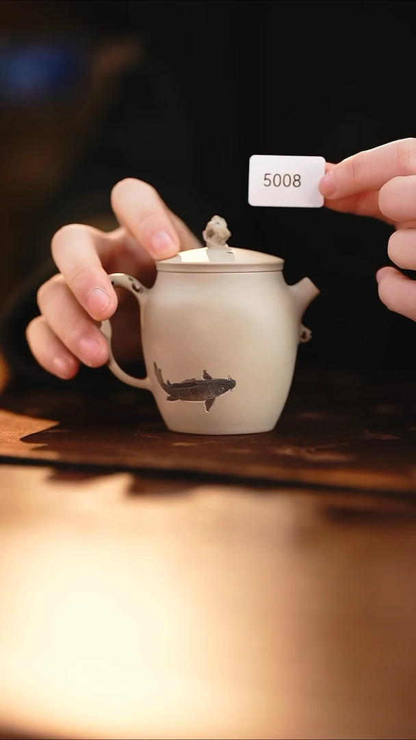 雲梦茶器紫陶茶壶5008