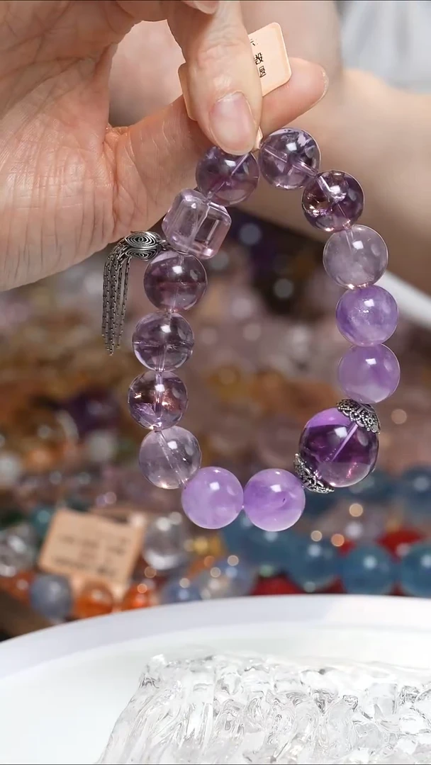 未镶嵌手串水晶紫水晶手串·MM0025NOV074L205