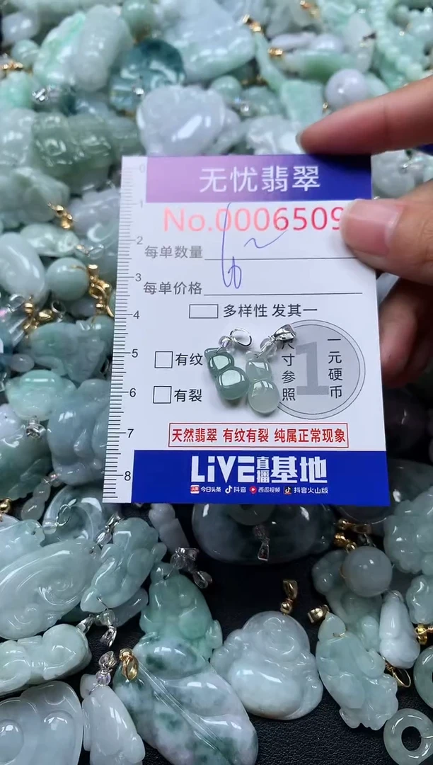 颈饰未镶嵌翡翠6509