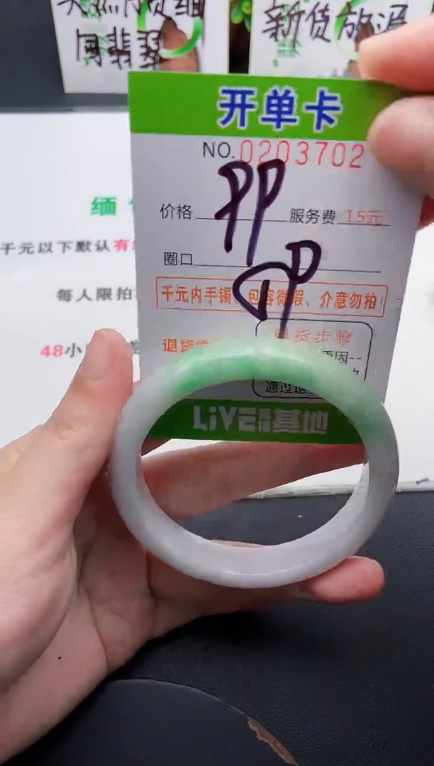 未镶嵌手镯翡翠02天然翡翠A货