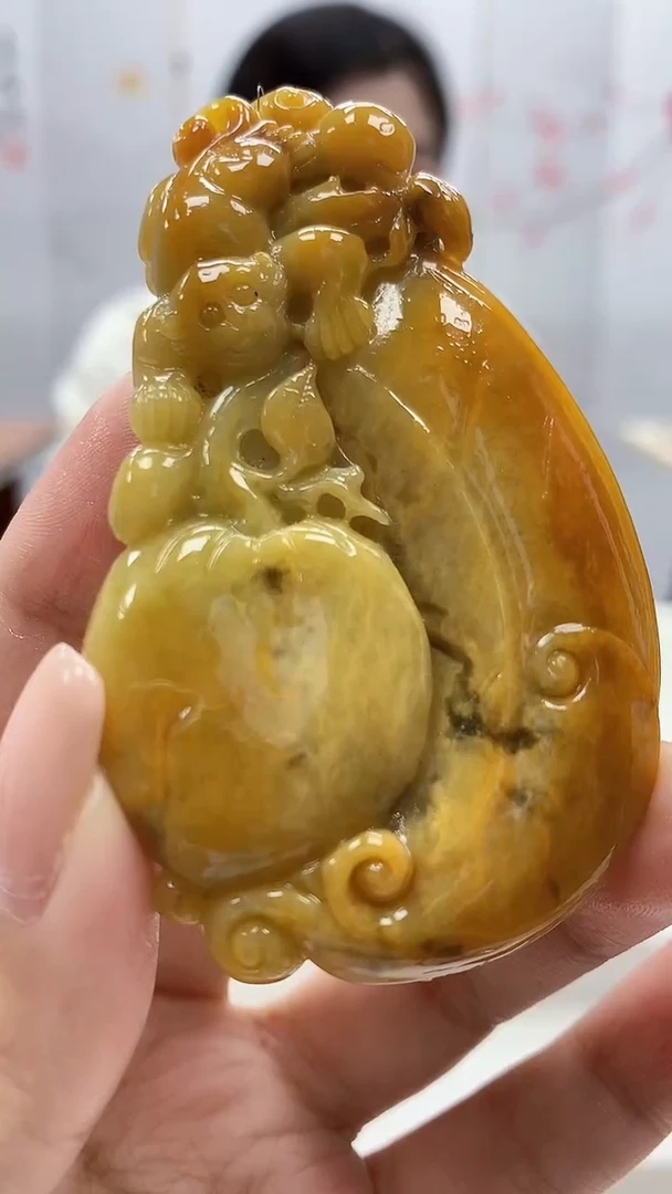 定制翡翠未镶嵌0405xx-毛货挂件11