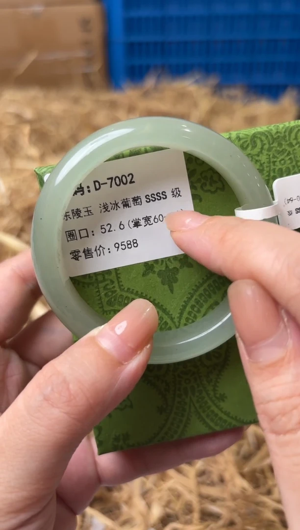 未镶嵌手镯石英质玉D-7002-52.6