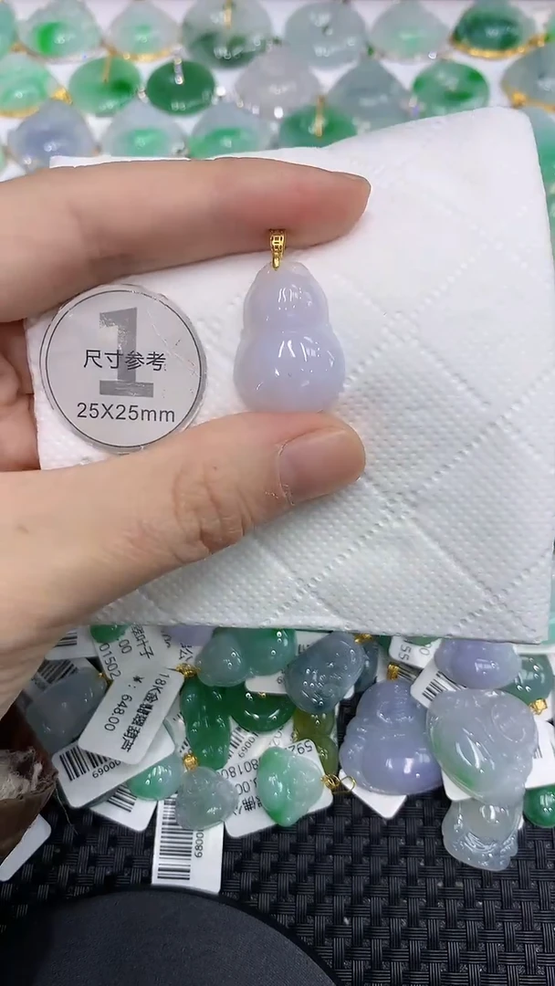 颈饰银S925镶嵌翡翠a货百元以下同包裹多件发出的只收取一单运费