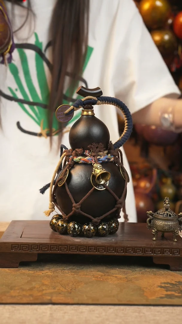 156大漆一物一拍记葫堂出品【不带手串】