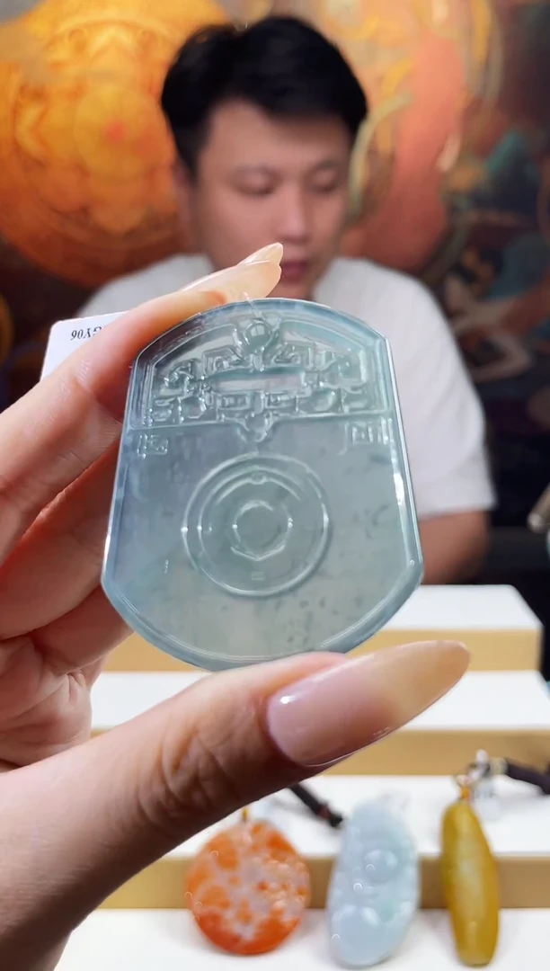 编织品翡翠雕刻饰品
