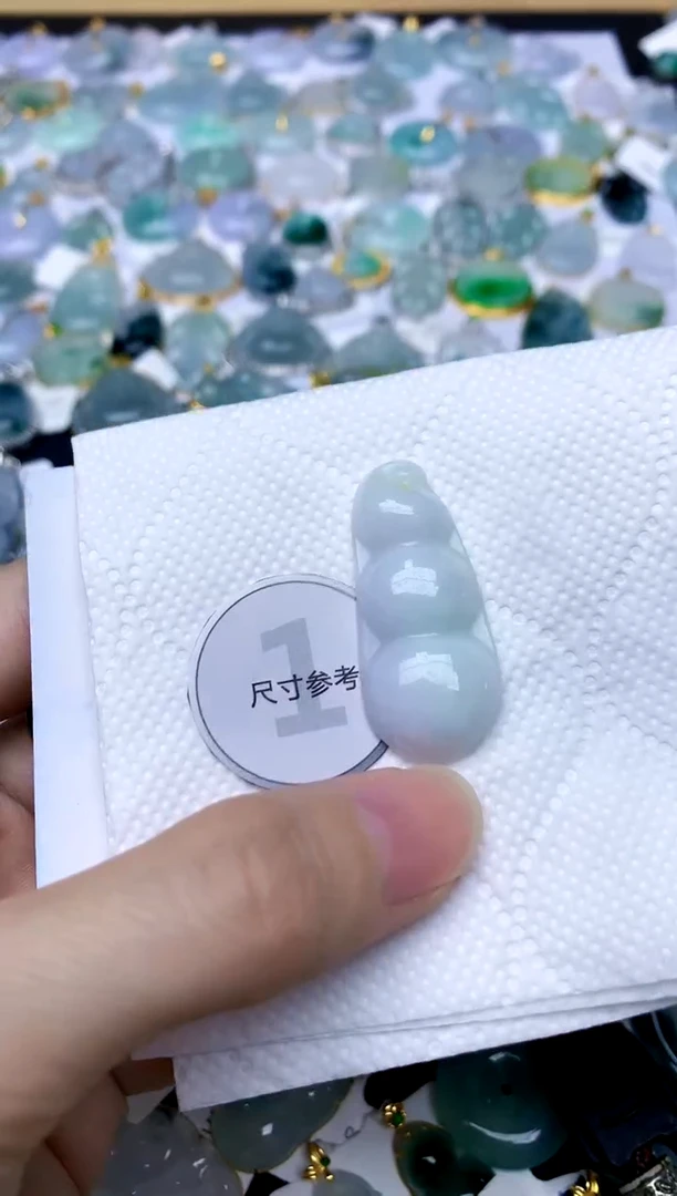 颈饰未镶嵌翡翠天然A货翡翠