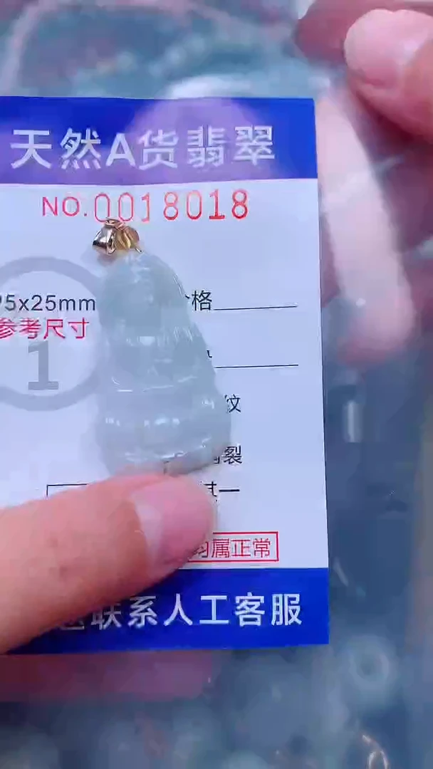 吊坠(不含链)未镶嵌翡翠1