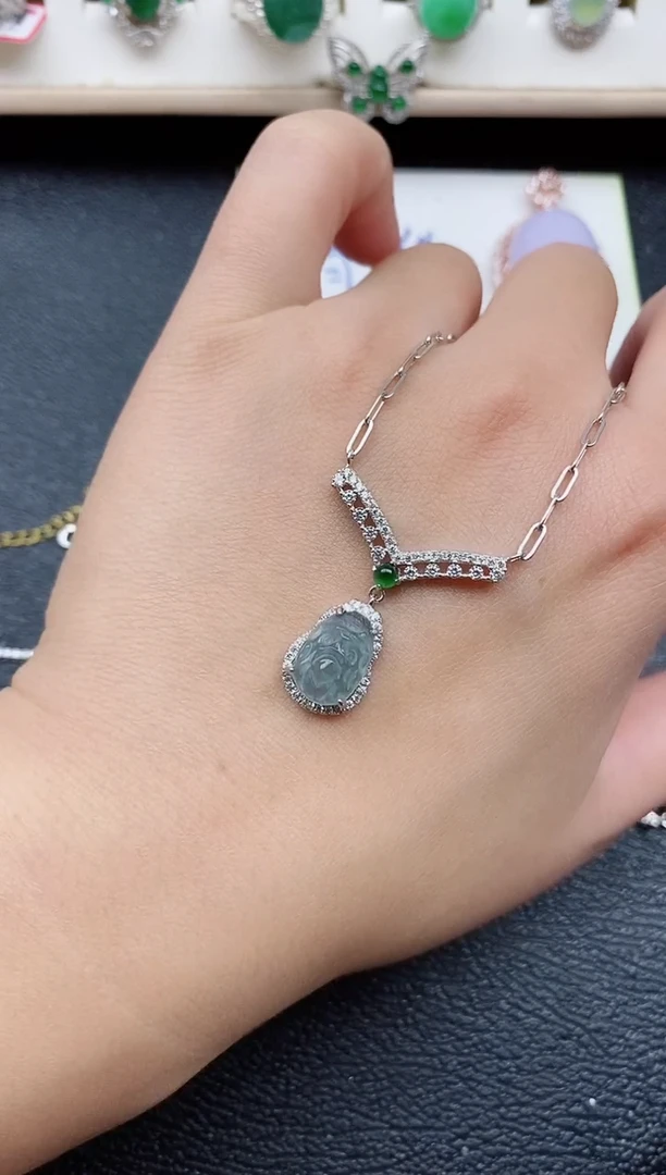 【闪购商品】翡翠戒指银S925镶嵌11111