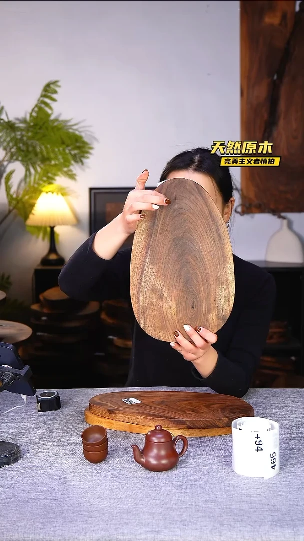 木北美黑胡桃原木.干裂疤结不属于商品质量问题完美主义者慎拍