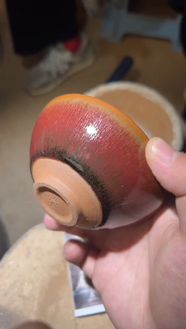 茶盏黎韵华老师手工建盏/04