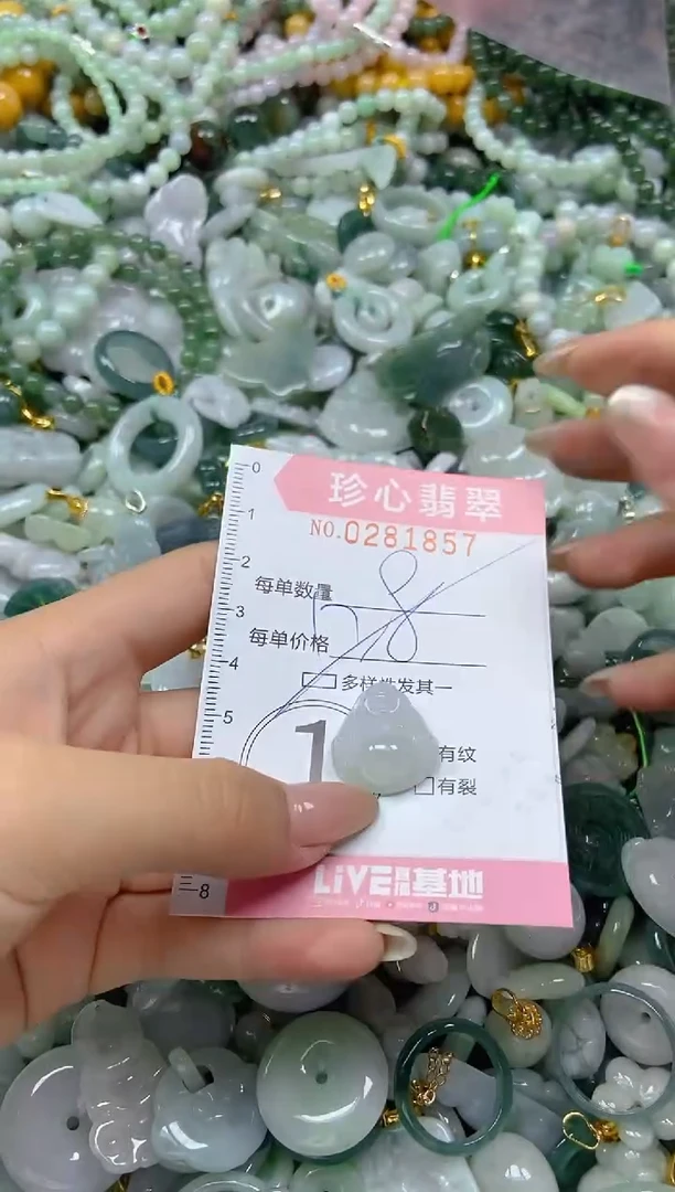 翡翠未镶嵌颈饰闪购0281857多样性发其一