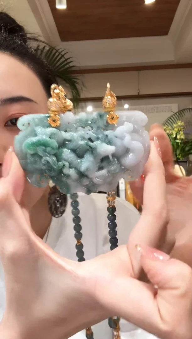 【闪购商品】翡翠颈饰未镶嵌国风