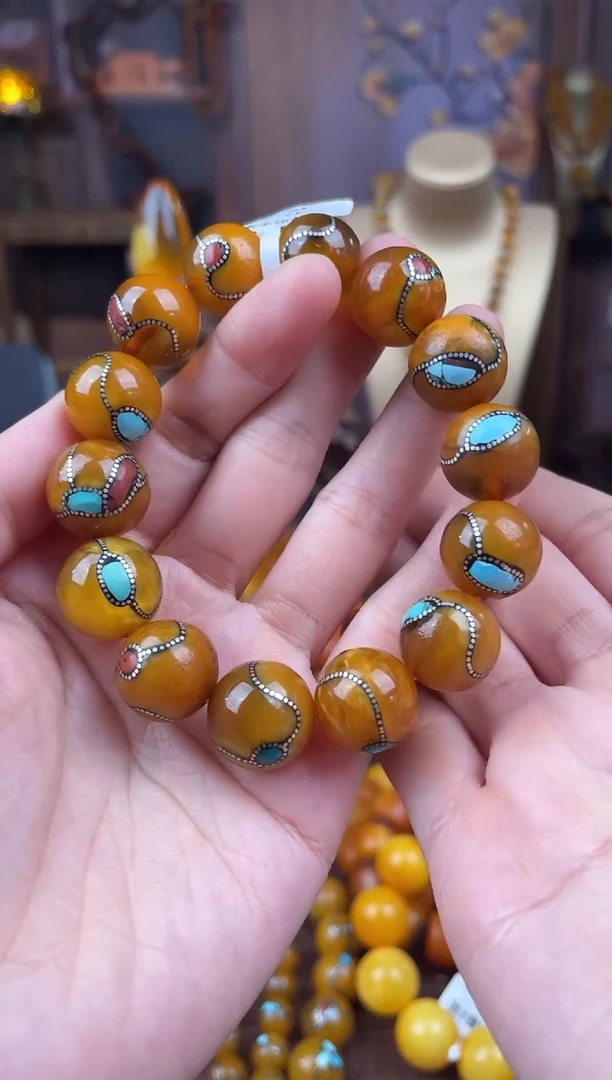 裸石琥珀未镶嵌多样性发货1，假一赔4（微瑕