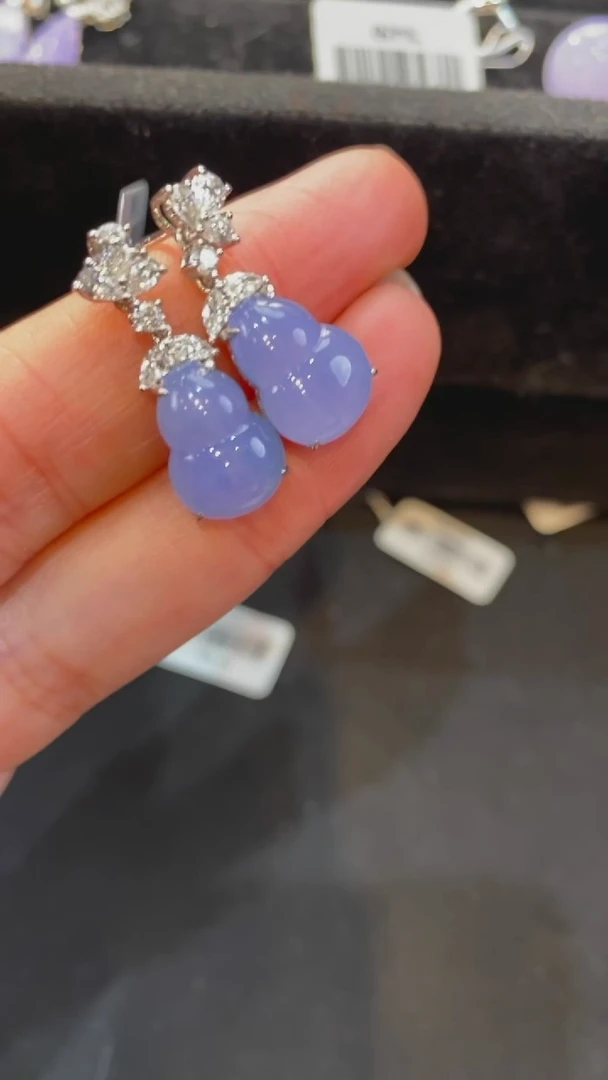 【闪购商品】翡翠颈饰未镶嵌耳环