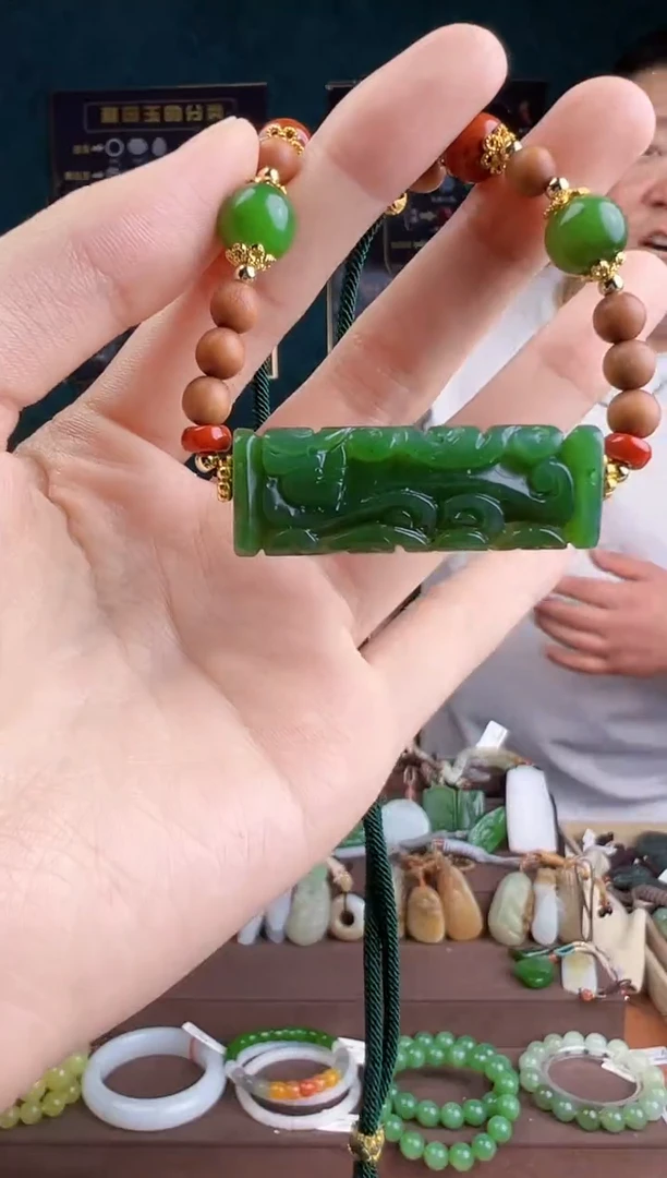 和田玉未镶嵌颈饰多样性发货 拍一单发一个