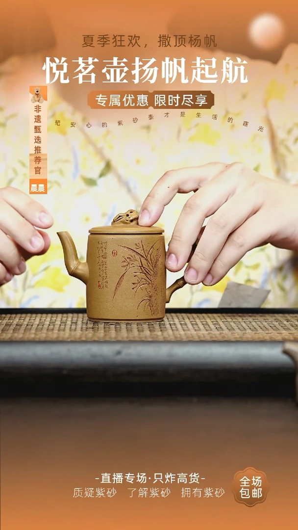 茶壶紫砂宜兴紫砂壶  13