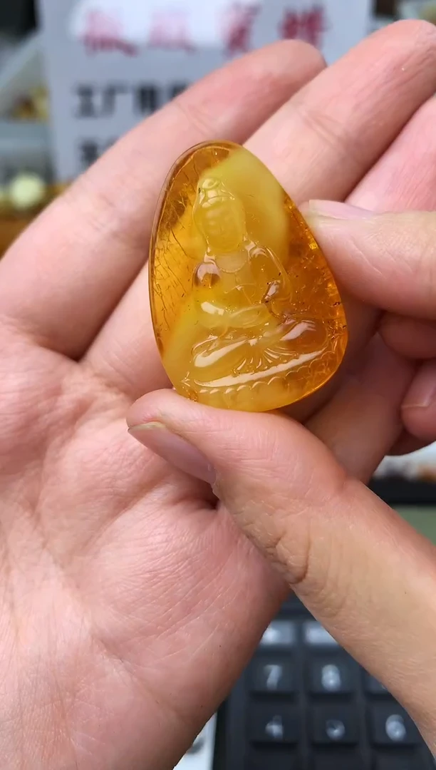 【闪购商品】琥珀珠宝奇石未镶嵌12