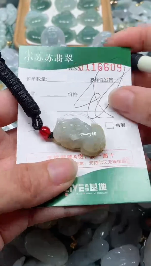 【闪购商品】翡翠颈饰未镶嵌闪购商品0116609
