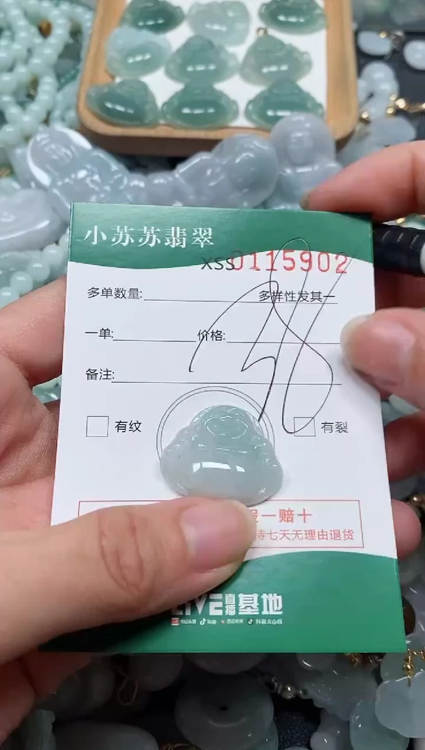 【闪购商品】翡翠颈饰未镶嵌闪购商品0115902